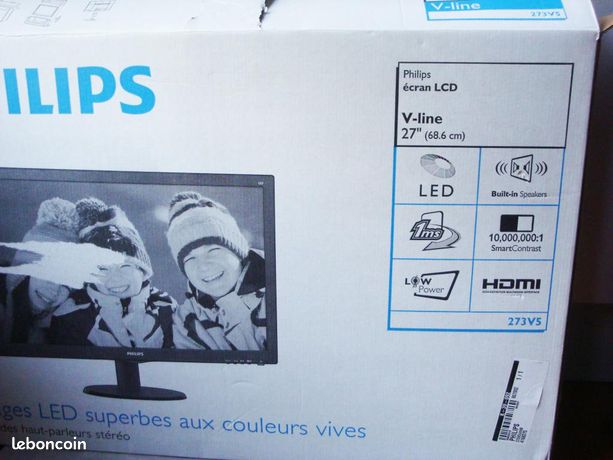 Ecran d’ordinateur Philips LCD 27"